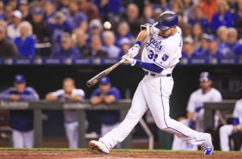 KANSAS CITY, MO – SEPTEMBER 26: Eric Hosmer