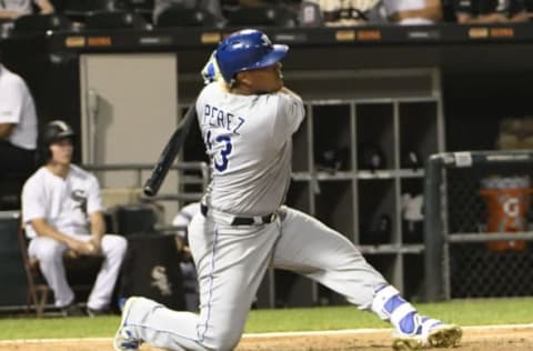 CHICAGO, IL – SEPTEMBER 23: Salvador Perez