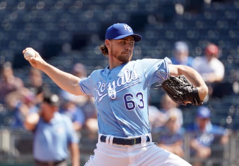 KC Royals, Josh Staumont (Photo by Jamie Squire/Getty Images)