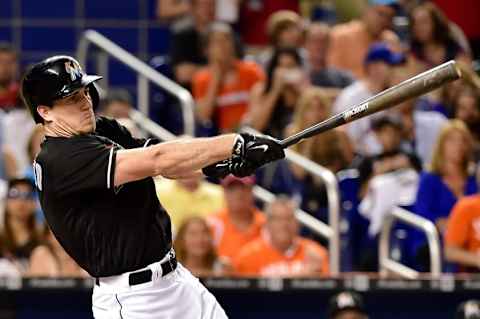 Who said catchers can’t play leadoff? Mandatory Credit: Steve Mitchell-USA TODAY Sports