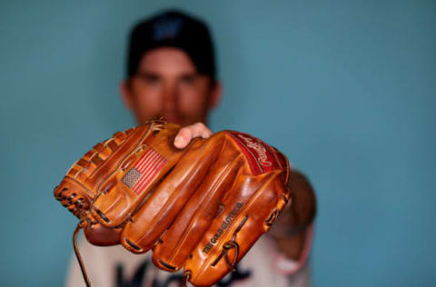 JUPITER, FLORIDA – FEBRUARY 20: Tommy Eveld #83 of the Miami Marlins poses for a photo during photo days at Roger Dean Stadium on February 20, 2019 in Jupiter, Florida. (Photo by Rob Carr/Getty Images)