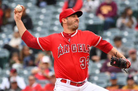 ANAHEIM, CA – MAY 23: Matt Harvey #33 of the Los Angeles Angels of Anaheim. (Photo by Jayne Kamin-Oncea/Getty Images)