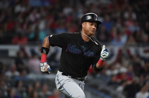 ATLANTA, GEORGIA – JULY 05: Starlin Castro #13 of the Miami Marlins. (Photo by Logan Riely/Getty Images)