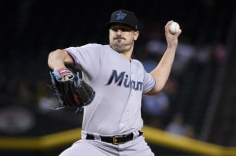 PHOENIX, ARIZONA – SEPTEMBER 17: Caleb Smith #31 of the Miami Marlins. (Photo by Jennifer Stewart/Getty Images)