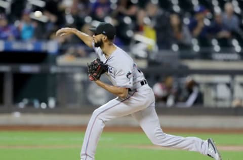 NEW YORK, NEW YORK – SEPTEMBER 24: Sandy Alcantara #22 of the Miami Marlins delivers a pitch in the first inning against the New York Mets at Citi Field on September 24, 2019 in the Flushing neighborhood of the Queens borough of New York City. (Photo by Elsa/Getty Images)