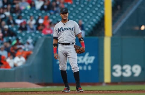 SAN FRANCISCO, CA – SEPTEMBER 14: Starlin Castro #13 of the Miami Marlins. (Photo by Jason O. Watson/Getty Images)