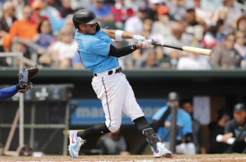 JUPITER, FLORIDA – MARCH 09: Miguel Rojas #19 of the Miami Marlins. (Photo by Michael Reaves/Getty Images)