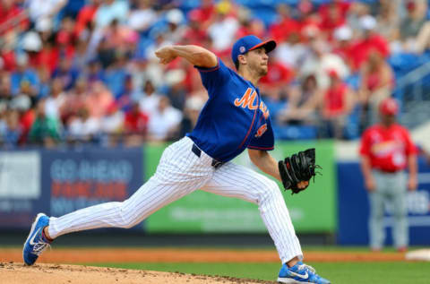 PORT ST. LUCIE, FL – MARCH 11: Jacob deGrom #48 of the New York Mets. (Photo by Rich Schultz/Getty Images)