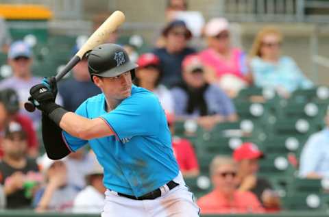 JUPITER, FL – MARCH 10: Brian Anderson #15 of the Miami Marlins. (Photo by Rich Schultz/Getty Images)