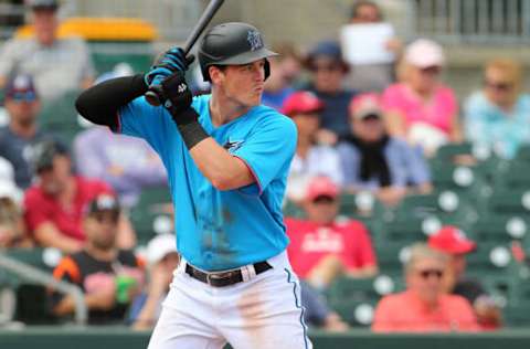 JUPITER, FL – MARCH 10: Brian Anderson #15 of the Miami Marlins. (Photo by Rich Schultz/Getty Images)