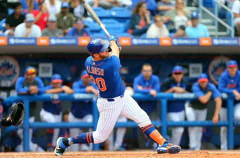 PORT ST. LUCIE, FL – MARCH 08: Pete Alonso #20 of the New York Mets. (Photo by Rich Schultz/Getty Images)