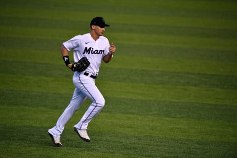 Miami Marlins outfielder JJ Bleday (Photo by Mark Brown/Getty Images)