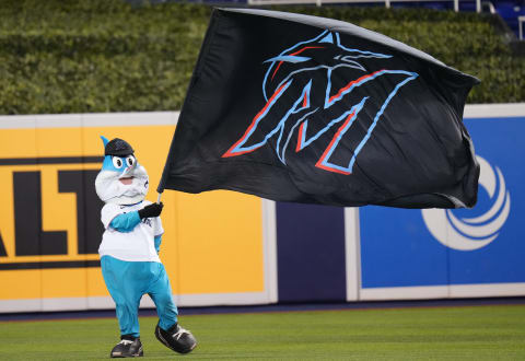 The Miami Marlins logo (Photo by Mark Brown/Getty Images)