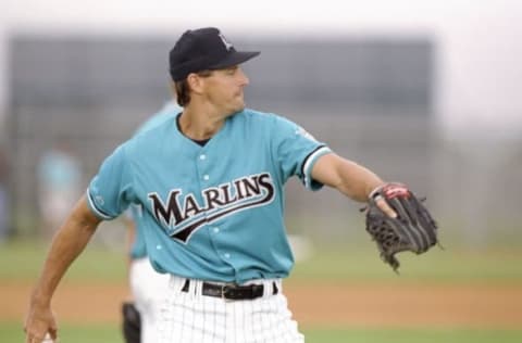 25 Feb 1997: Pitcher Kevin Brown of the Florida Marlins.