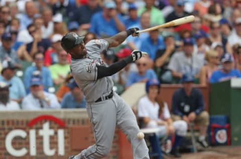 CHICAGO, IL – JULY 19: Hanley Ramirez #2 of the Miami Marlins. (Photo by Jonathan Daniel/Getty Images)