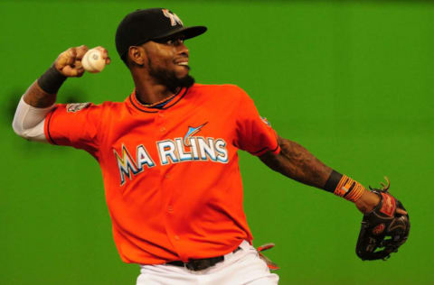 MIAMI, FL – SEPTEMBER 30: Jose Reyes #7 of the Florida Marlins. (Photo by Jason Arnold/Getty Images)