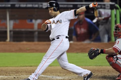 MIAMI, FL – SEPTEMBER 25: Placido Polanco #30 of the Miami Marlins. (Photo by Ronald C. Modra/Getty Images)