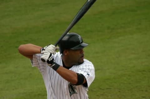 MIAMI – SEPTEMBER 4: Pinch hitter Ramon Castro #17 of the Florida Marlins. (Photo by Eliot J. Schechter/Getty Images)