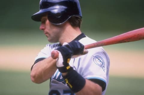 2 Jun 1998: Todd Zeile #27 of the Florida Marlins. Mandatory Credit: Jonathan Daniel /Allsport