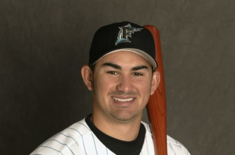 26 Feb 2002: Adrian Gonzalez #68 of the Florida Marlins. DIGITAL IMAGE.