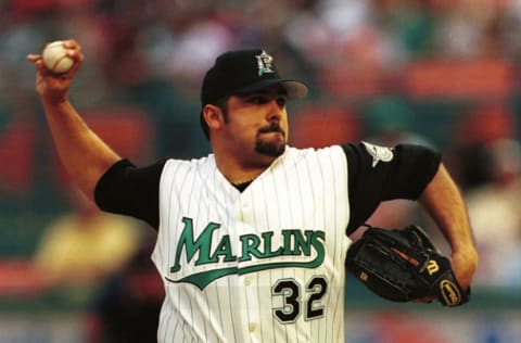 Alex Fernandez # 32 of the Florida Marlins. (Getty Images)