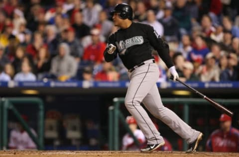 PHILADELPHIA – APRIL 7: Third baseman Miguel Cabrera #24 of the Florida Marlins.(Photo by Drew Hallowell/Getty Images)