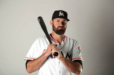 JUPITER, FL – FEBRUARY 22: Scott Van Slyke