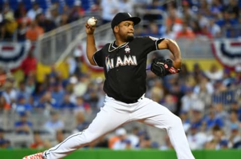 MIAMI, FL – MARCH 31: Odrisamer Despaigne