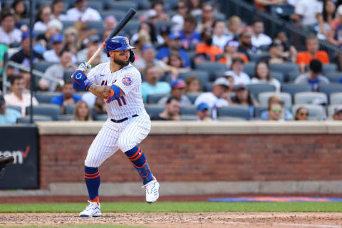 New York Mets outfielder Kevin Pillar (Photo by Rich Schultz/Getty Images)