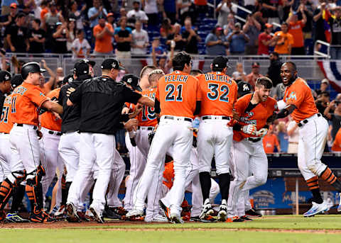 Will things be different in the NL East for the Miami Marlins this year? Mandatory Credit: Steve Mitchell-USA TODAY Sports