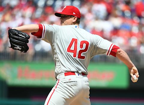 The Phillies starter for the finale was almost a member of the Marlins. Mandatory Credit: Brad Mills-USA TODAY Sports