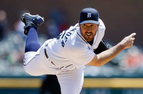 May 18, 2016; Detroit, MI, USA; Detroit Tigers starting pitcher 