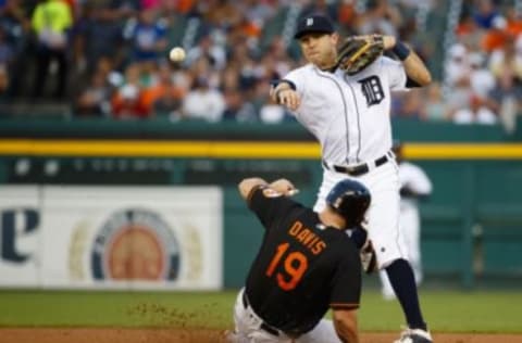 Sep 9, 2016; Detroit, MI, USA; Detroit Tigers second baseman 