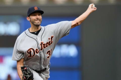 MINNEAPOLIS, MN – AUGUST 18: Ryan Carpenter #31 of the Detroit Tigers delivers a pitch against the Minnesota Twins during the first inning of the game on August 18, 2018 at Target Field in Minneapolis, Minnesota. (Photo by Hannah Foslien/Getty Images)