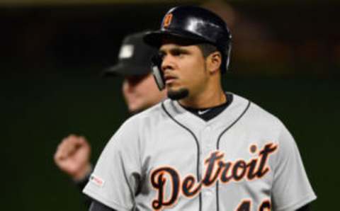 MINNEAPOLIS, MN – MAY 11: Jeimer Candelario #46 of the Detroit Tigers. (Photo by Hannah Foslien/Getty Images)