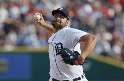 DETROIT, MI – JUNE 11: Michael Fulmer #32 of the Detroit Tigers pitches against the Toronto Blue Jays at Comerica Park on June 11, 2022, in Detroit, Michigan. (Photo by Duane Burleson/Getty Images)