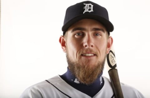 LAKELAND, FL – Jordan Lennerton of the Detroit Tigers poses for a photo. (Photo by Brian Blanco/Getty Images)