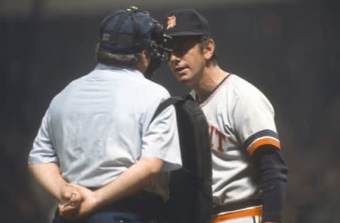 NEW YORK – CIRCA 1973: Manager Billy Martin argues with an umpire. (Photo by Focus on Sport/Getty Images)