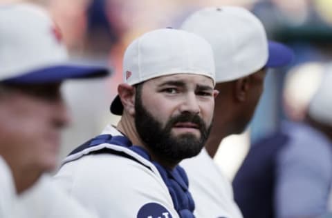 DETROIT, MI – Catcher Alex Avila during game two of a doubleheader. (Photo by Duane Burleson/Getty Images)