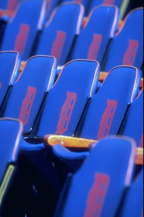 13 Jul 1998: General view of the stands at Tiger Stadium during a game between the Kansas City Royals and the Detroit Tigers in Detroit, Michigan. The Royals defeated the Tigers 6-4.