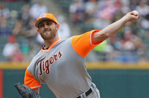 CHICAGO, IL – AUGUST 27: Starting pitcher Matthew Boyd #48 of the Detroit Tigers delivers the ball against the Chicago White Sox at Guaranteed Rate Field on August 27, 2017 in Chicago, Illinois. (Photo by Jonathan Daniel/Getty Images)