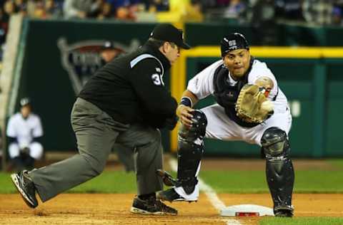 DETROIT, MI – OCTOBER 17: Brayan Pena