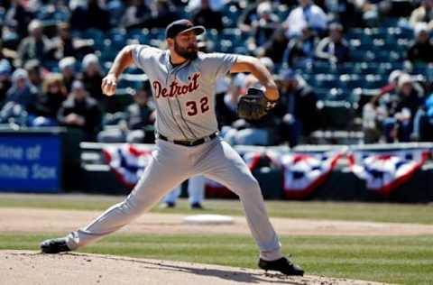 CHICAGO, IL – APRIL 07: Michael Fulmer #32 of the Detroit Tigers pitches against the Chicago White Sox during the first inning at Guaranteed Rate Field on April 7, 2018 in Chicago, Illinois. (Photo by Jon Durr/Getty Images)