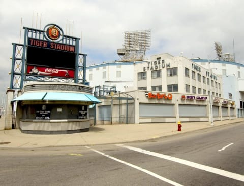 Tiger Plaza became part of the Tiger Stadium experience in 1993. (Photo by Leon Halip/WireImage)