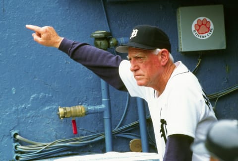 Sparky Anderson, circa 1993. (Photo by Focus on Sport/Getty Images)