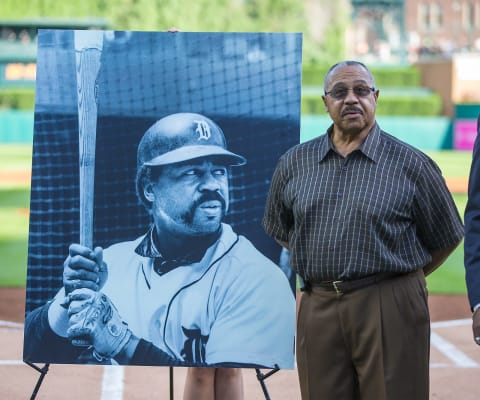 Former Detroit Tigers left fielder Willie Horton, circa 2016. (Photo by Dave Reginek/Getty Images)