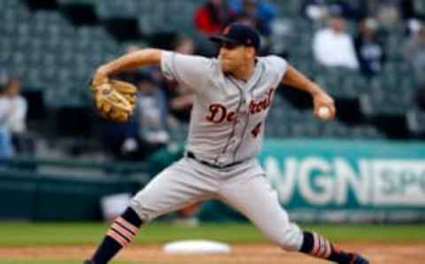 CHICAGO, ILLINOIS – SEPTEMBER 28: Matthew Boyd #48 of the Detroit Tigers. (Photo by Nuccio DiNuzzo/Getty Images)