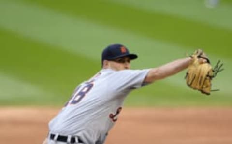 CHICAGO – SEPTEMBER 28: Matthew Boyd #48 of the Detroit Tigers pitches against the Chicago White Sox during the first game of a double header on September 28, 2019 at Guaranteed Rate Field in Chicago, Illinois. (Photo by Ron Vesely/MLB Photos via Getty Images)