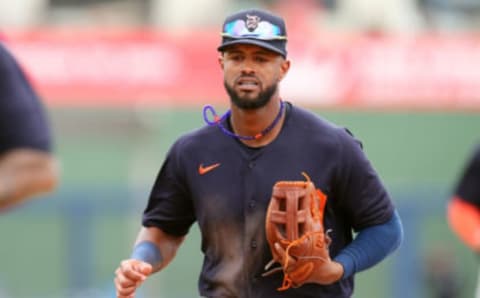 WEST PALM BEACH, FL – MARCH 09: Willi Castro #49 of the Detroit Tigers in action against the Houston Astros during a spring training baseball game at FITTEAM Ballpark of the Palm Beaches on March 9, 2020 in West Palm Beach, Florida. The Astros defeated the Tigers 2-1. (Photo by Rich Schultz/Getty Images)