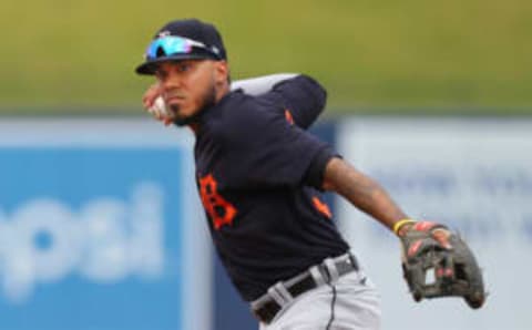 WEST PALM BEACH, FL – MARCH 09: Harold Castro #30 of the Detroit Tigers in action against the Houston Astros. (Photo by Rich Schultz/Getty Images)